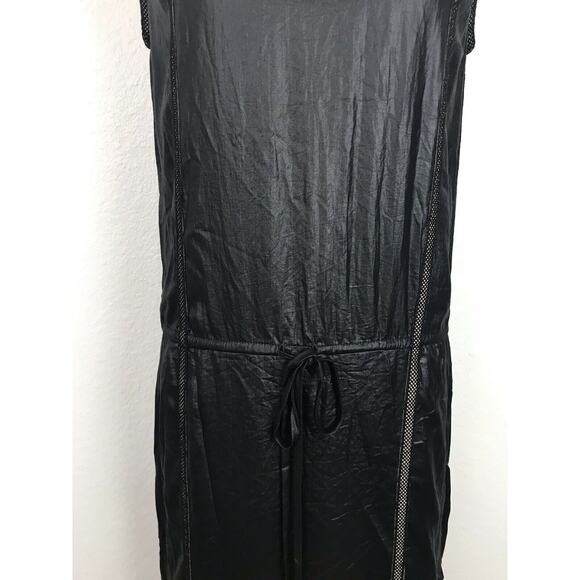 BCBGMaxAzria Greta Coated Floral Lace Shift Dress - Picture 5 of 12